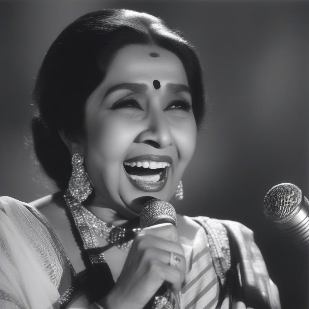 Asha Bhosle Performing "In Aankhon Ki Masti"