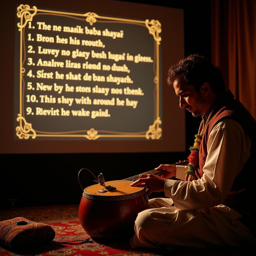 Baba Shayari in Music: A Harmonious Blend