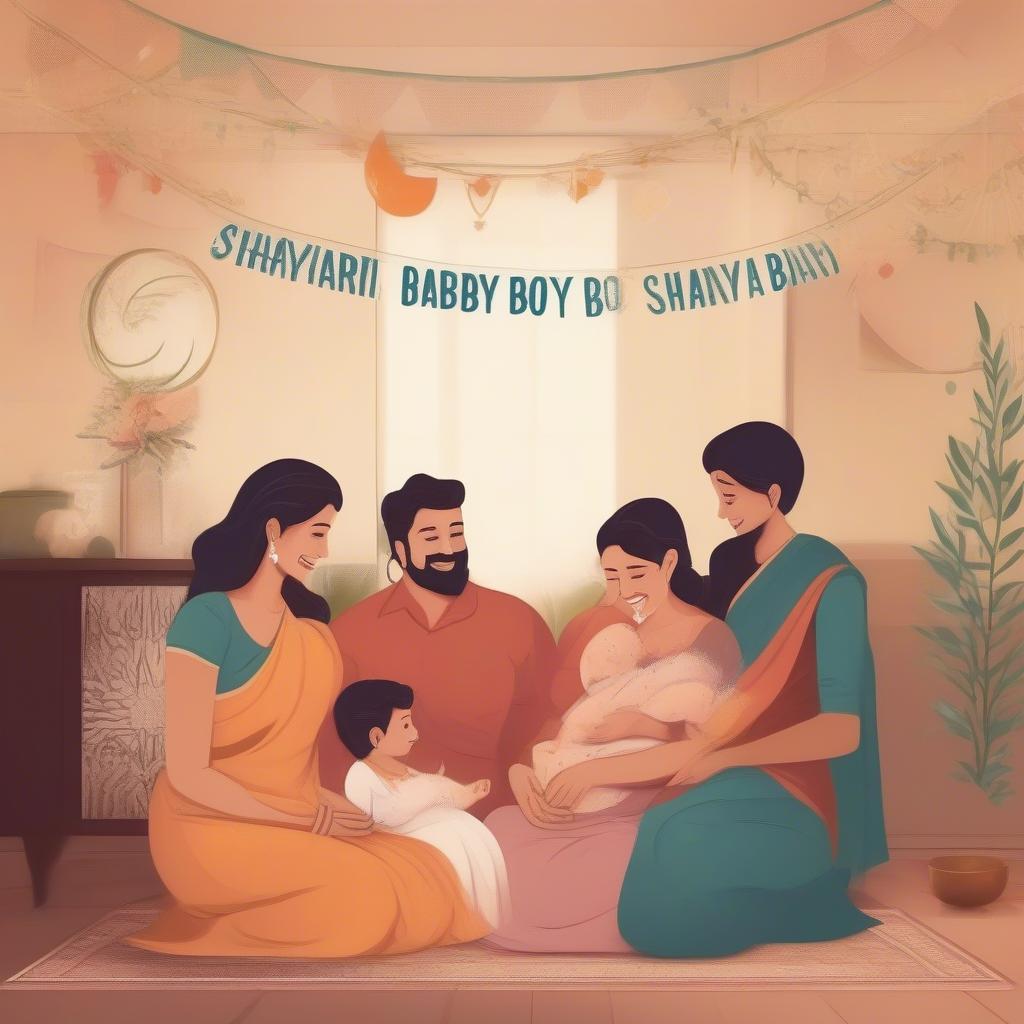 Celebrating the Arrival of a Baby Boy with Shayari