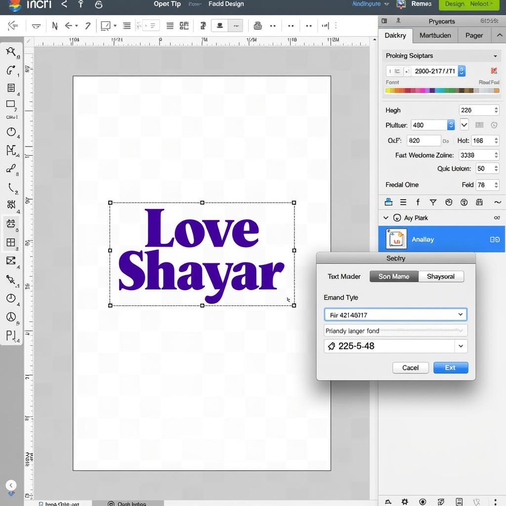 Creating Custom Love Shayari PNG Text