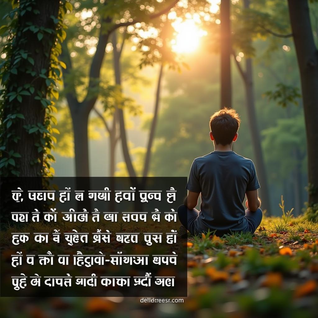 Daily Reflection on Hindi Thought