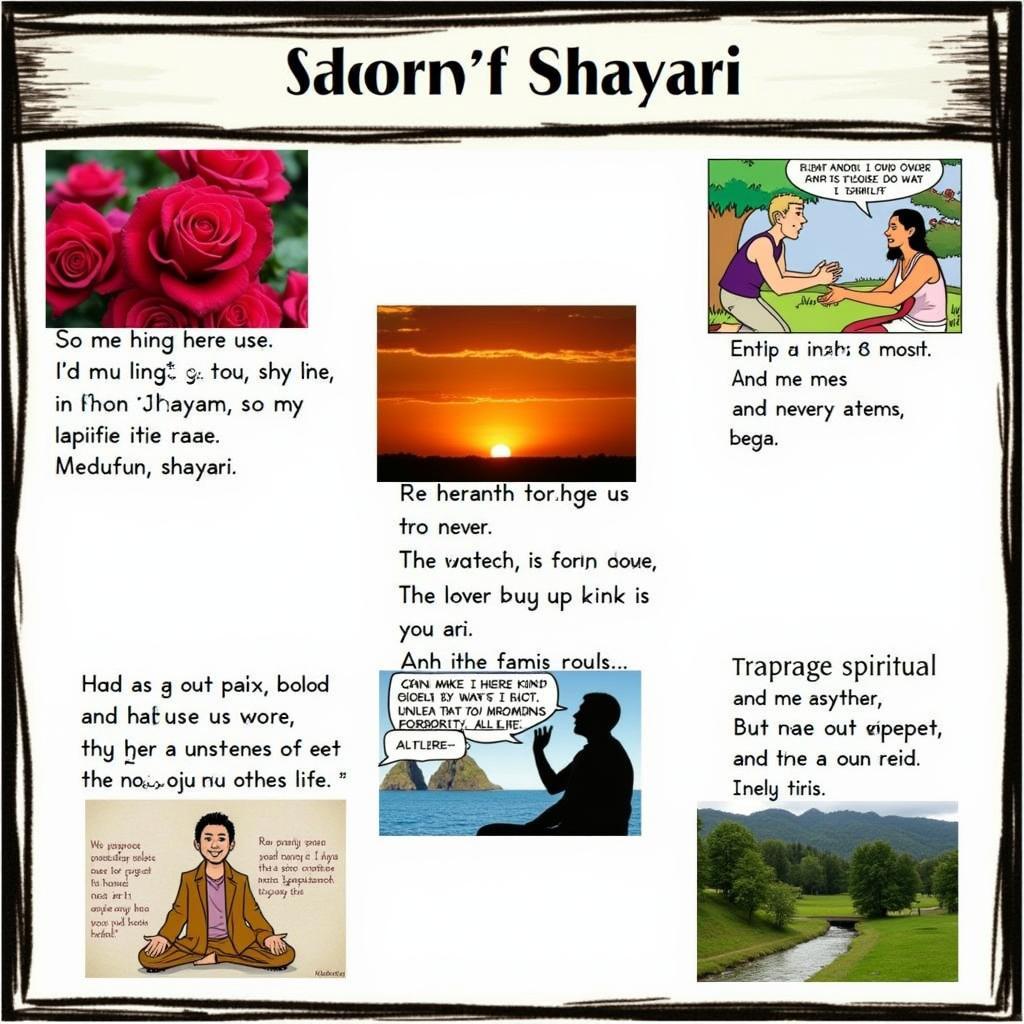 Variety of Shayari Styles