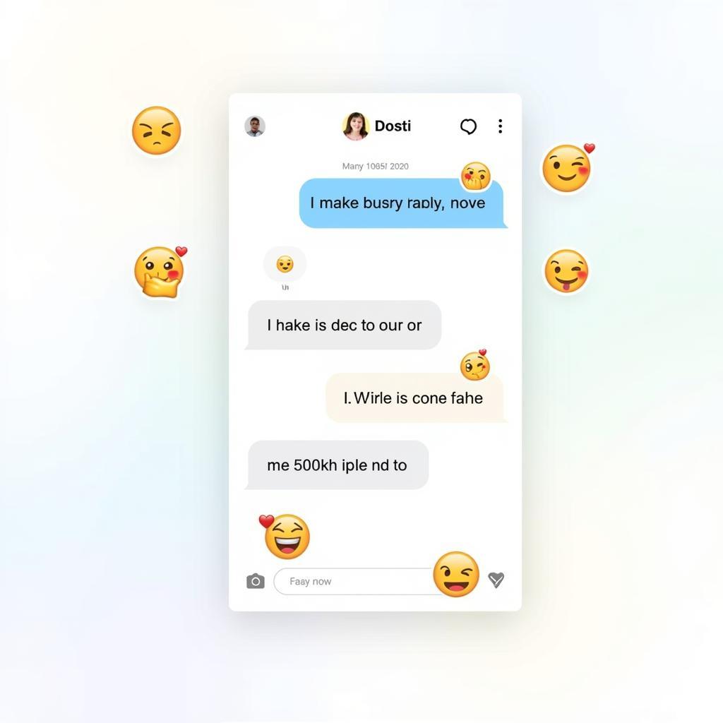 Dosti Emoji Enhancing Communication