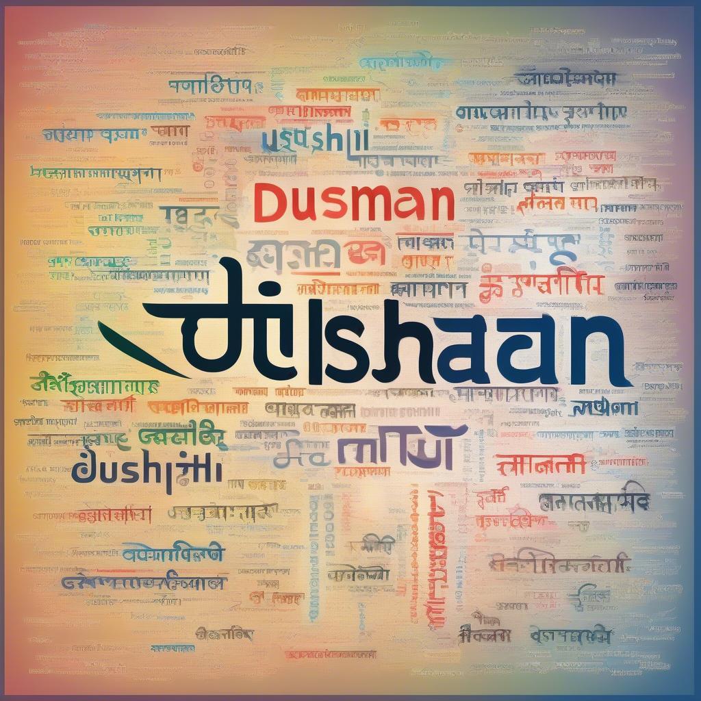 Synonyms and Related Terms for Dushman