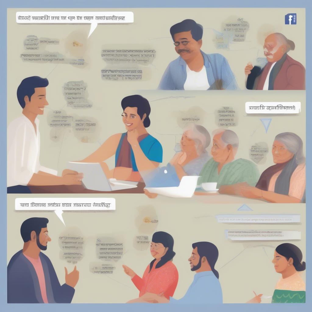 Etiquette in Hindi Facebook Dialogue