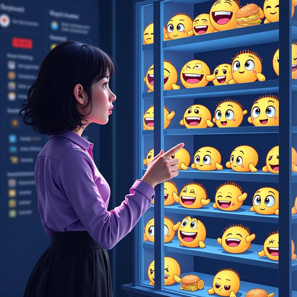 Exploring different happy DP emojis to find the perfect match.