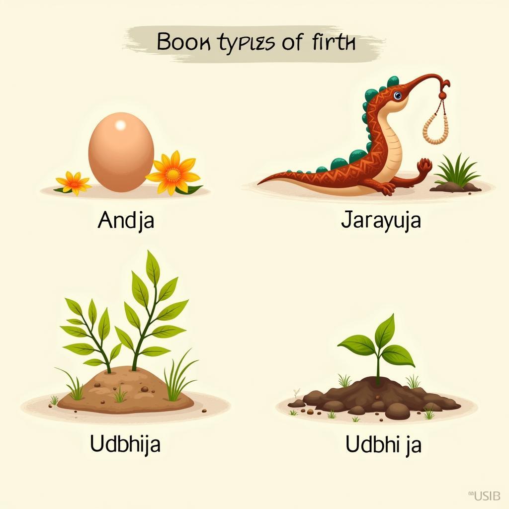 Four Types of Birth in Hinduism