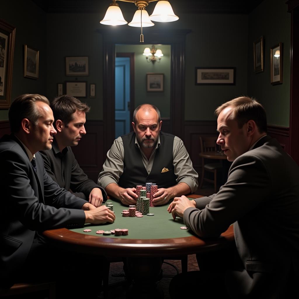 Gangsters Playing Poker