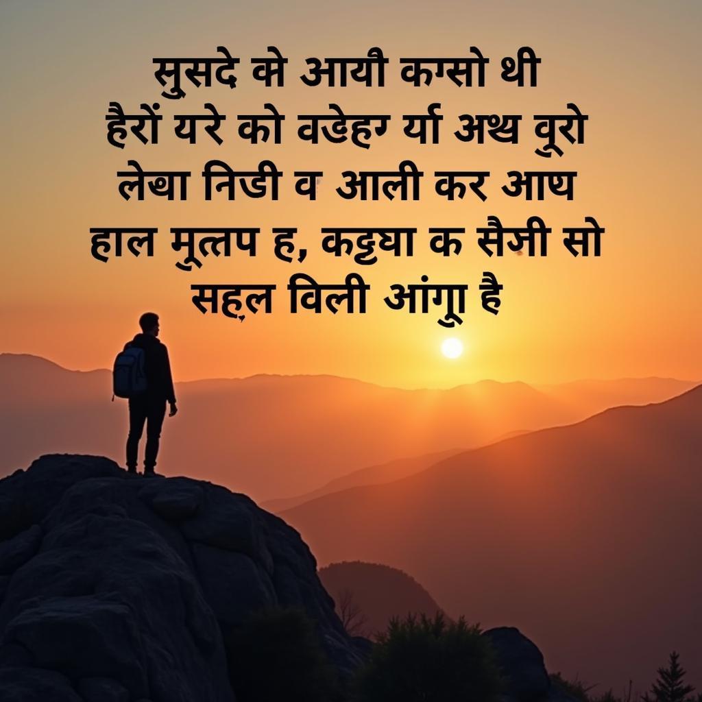 Hindi Motivational Shayari for Success