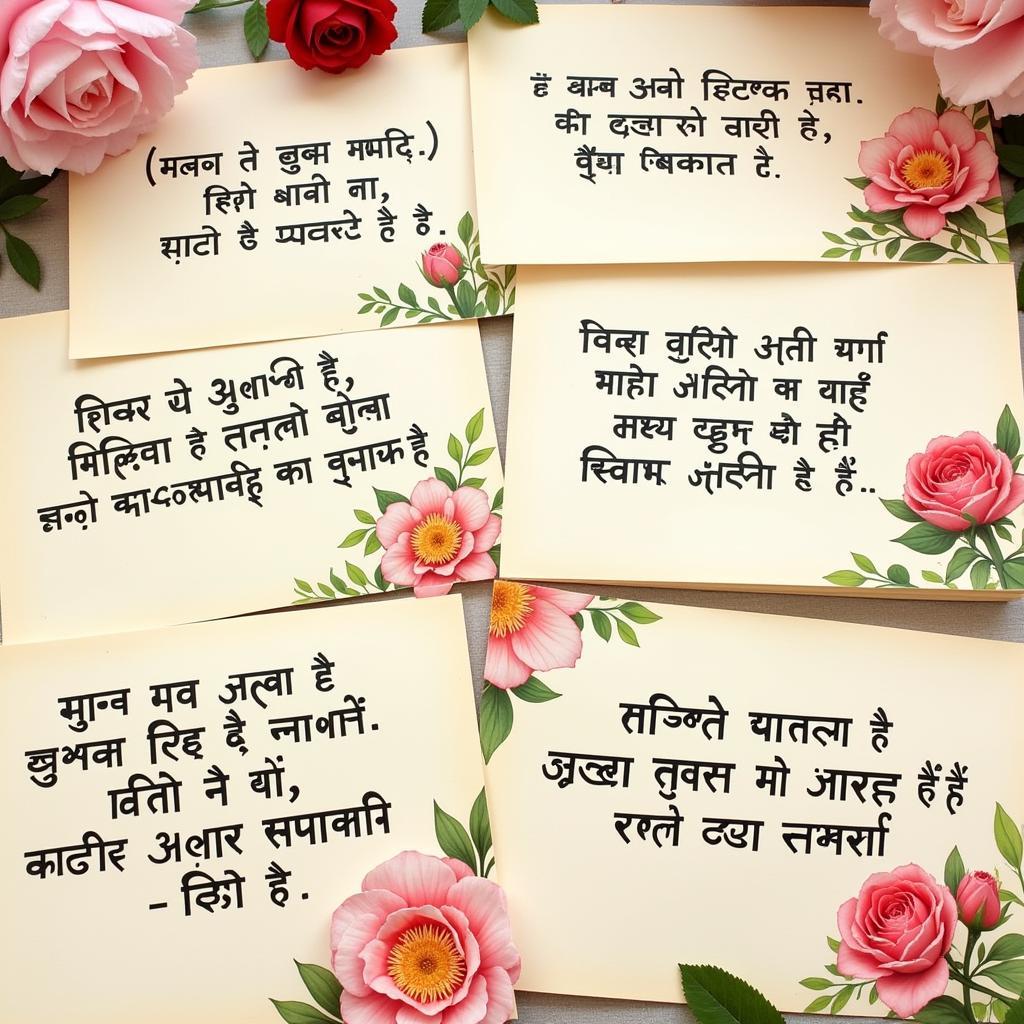 Examples of Hindi Shayari Celebrating Beauty