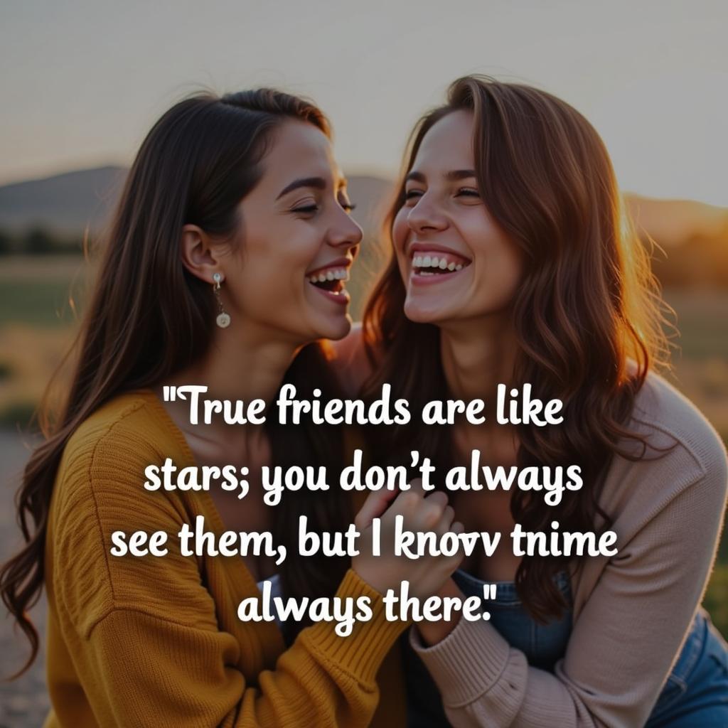 Impactful Shayari Image on Friendship