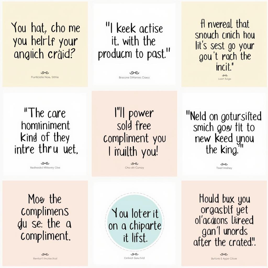 Inspirational Quotes about Compliments