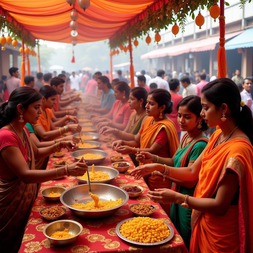 Festival at Kanhaiya Sthan Mandir