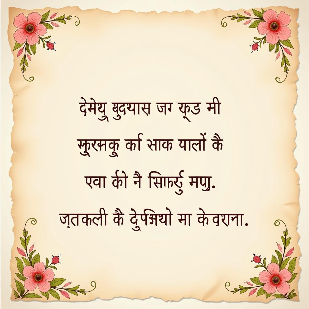 Hindi Shayari Couplet