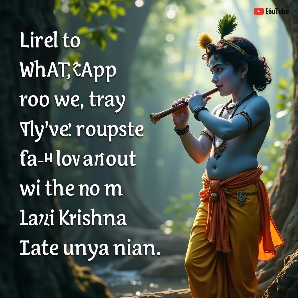 Krishna Devotional Status for WhatsApp