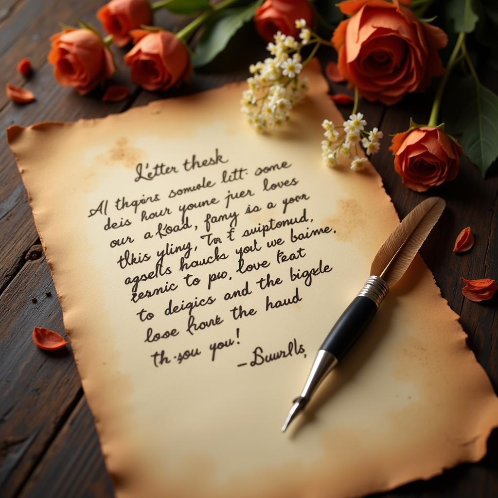 Romantic Letter Shayari: Expressing Love Through Written Words