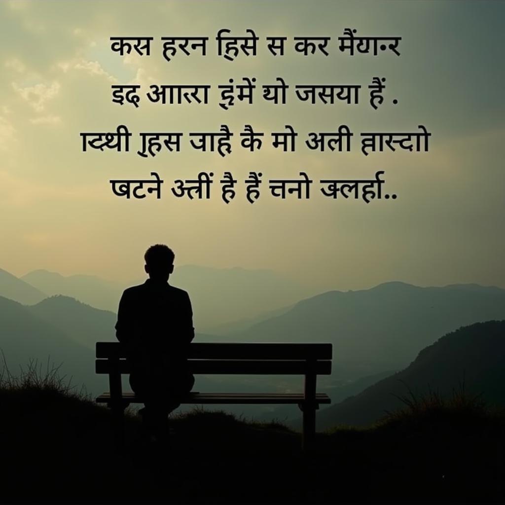 Loneliness in Hindi SMS: Finding Solace in Words