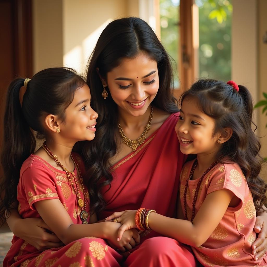 Image representing the cultural significance of mothers in India