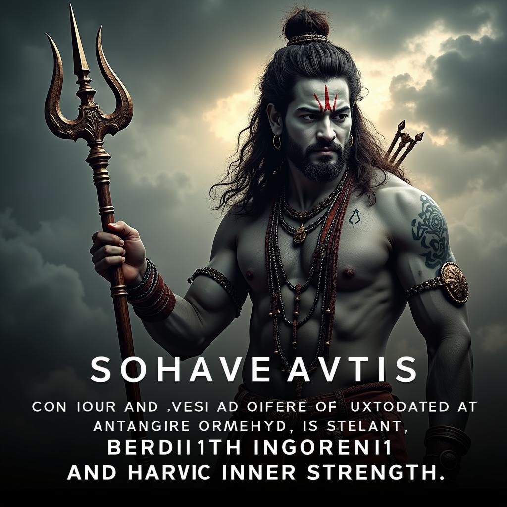 Mahadev with Trishul: Symbol of Power