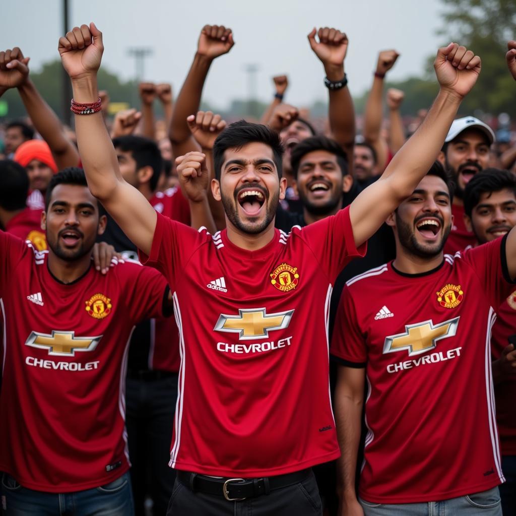 Manchester United Fans in India