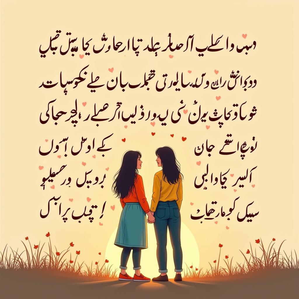 Mending Broken Friendships with the Power of Urdu Poetry