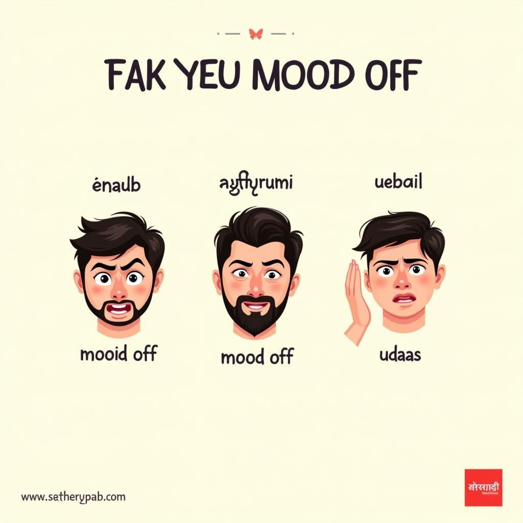 Hindi Expressions for Mood Off