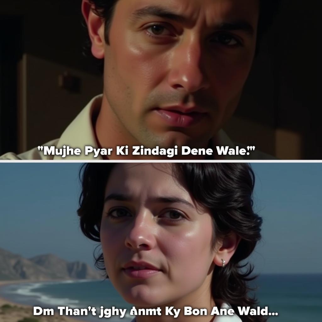 Emotional Resonance of Mujhe Pyar Ki Zindagi Dene Wale Lyrics