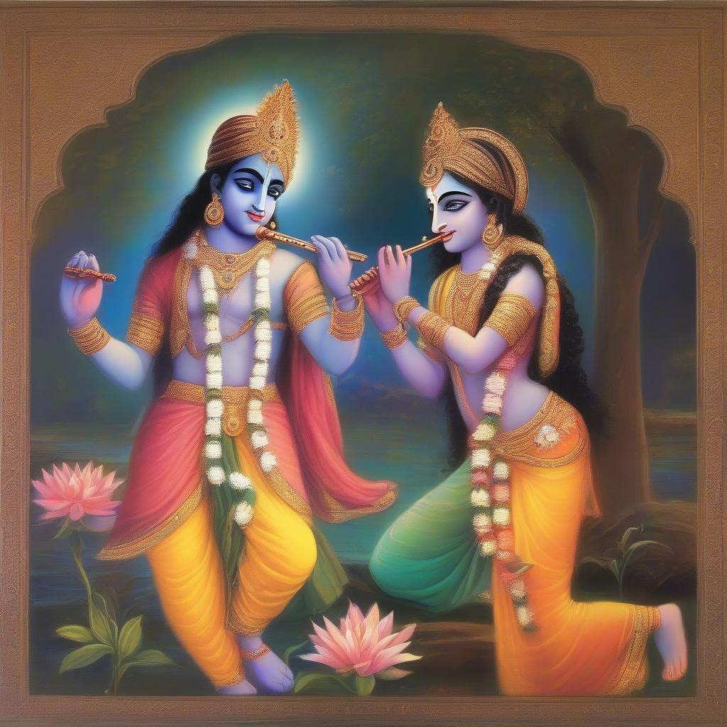 Radha Krishna Divine Love