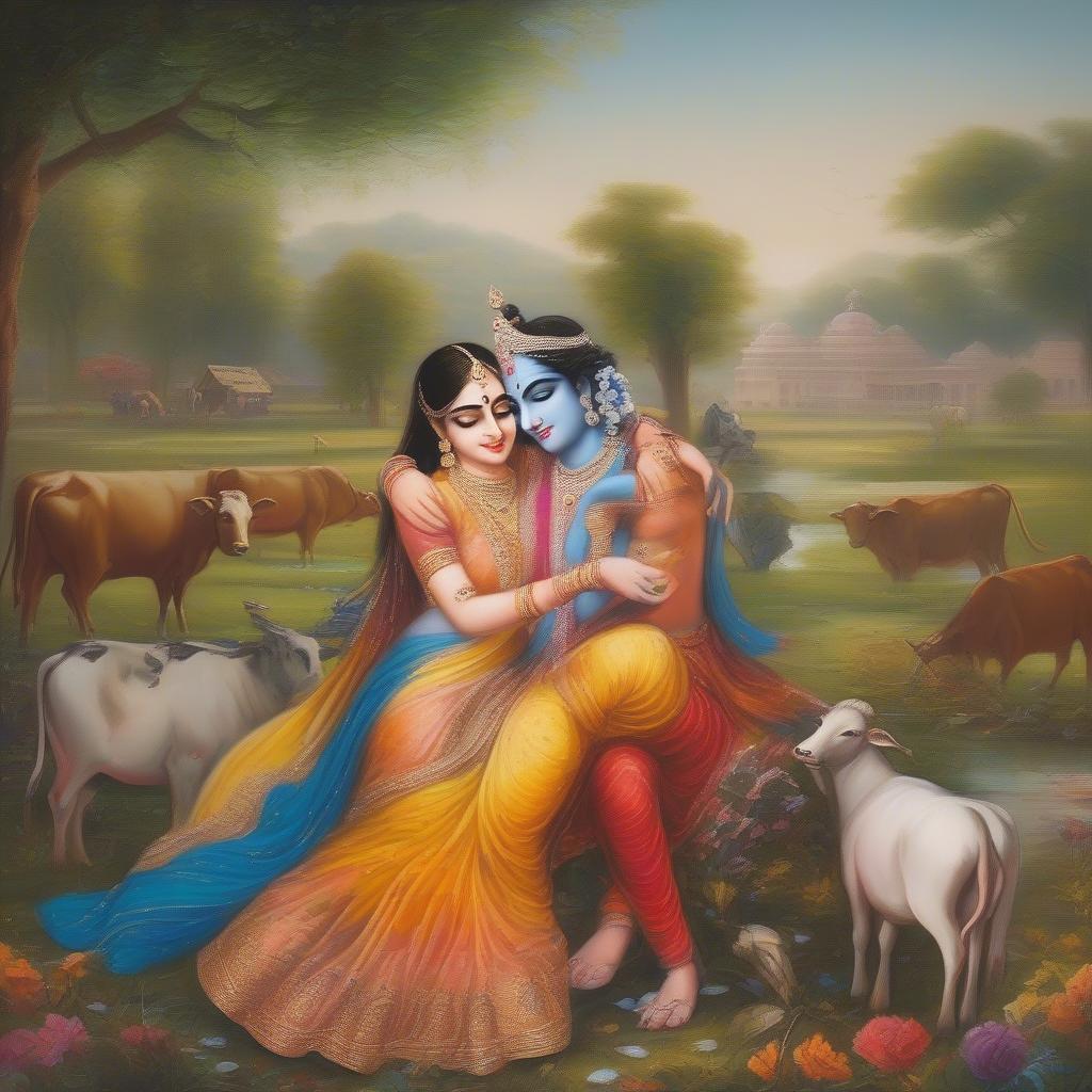 Radha Krishna Divine Love