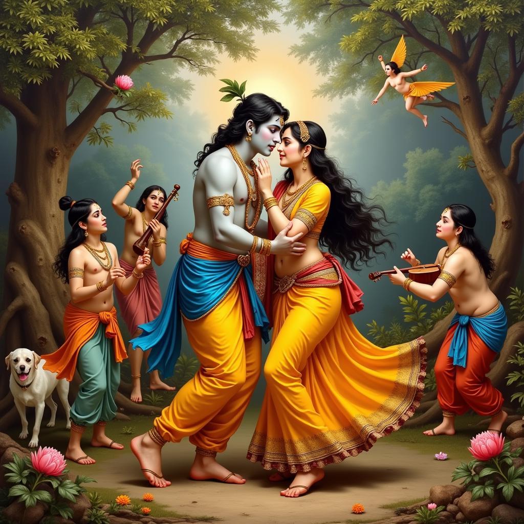 The Eternal Love Story of Radha and Krishna