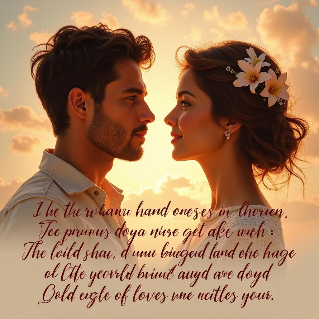 Rhyming Love Shayari Couple