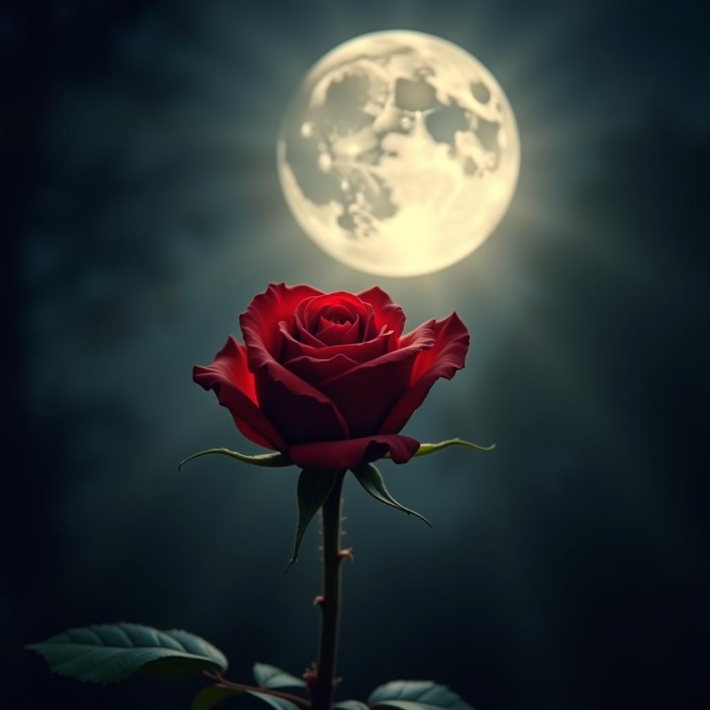 Symbolism in Romantic Ghazal Shayari: The Moon and the Rose