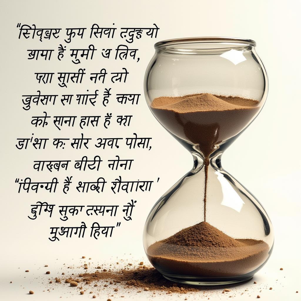 Hindi Poetry about Time