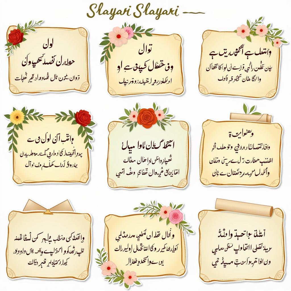 Examples of Shadi Card Shayari