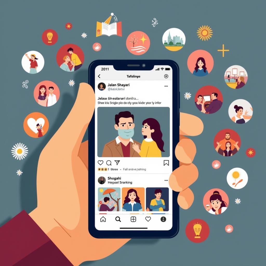 Connecting Through Jalan Shayari on Social Media