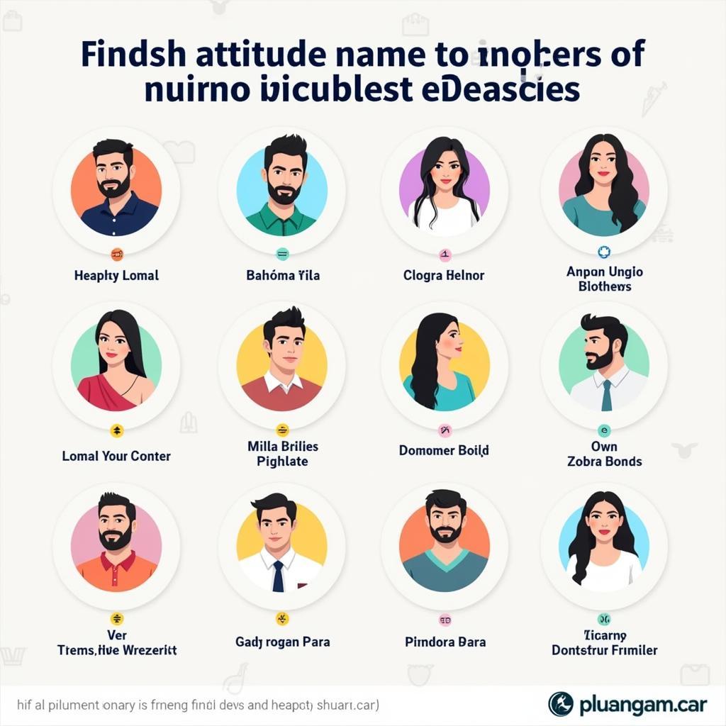 Social Media Attitude Names