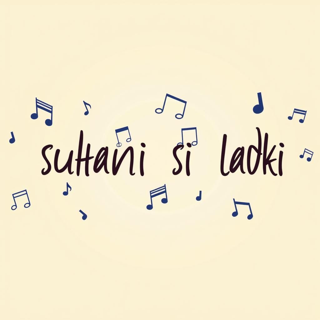 Suhani Si Ladki Musical Notes