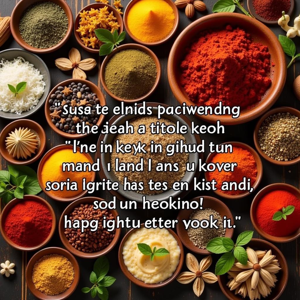 Hindi Taste Quotes Related to Food and Spices