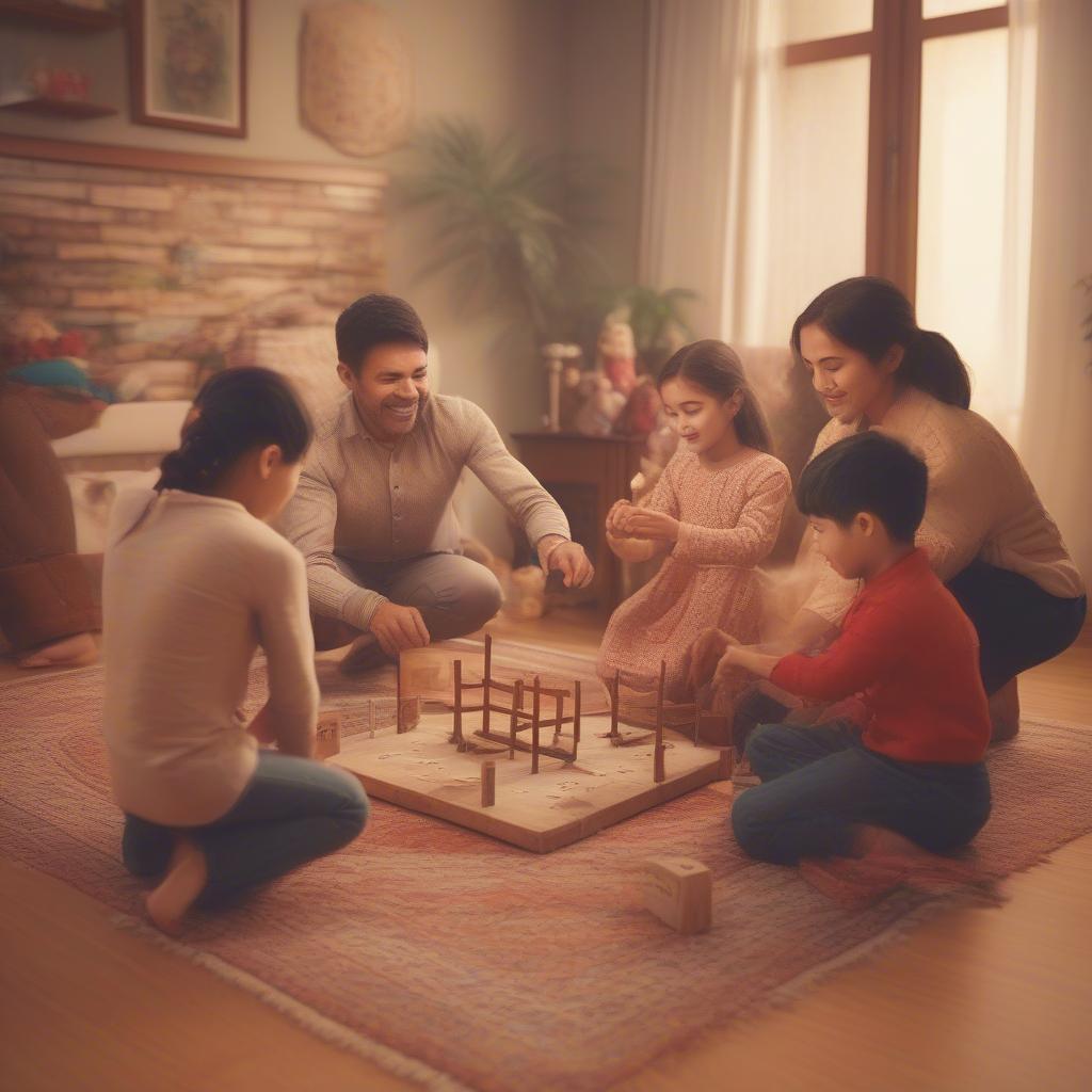 Themes in Bachpan Shayari:  Family gatherings and childhood games