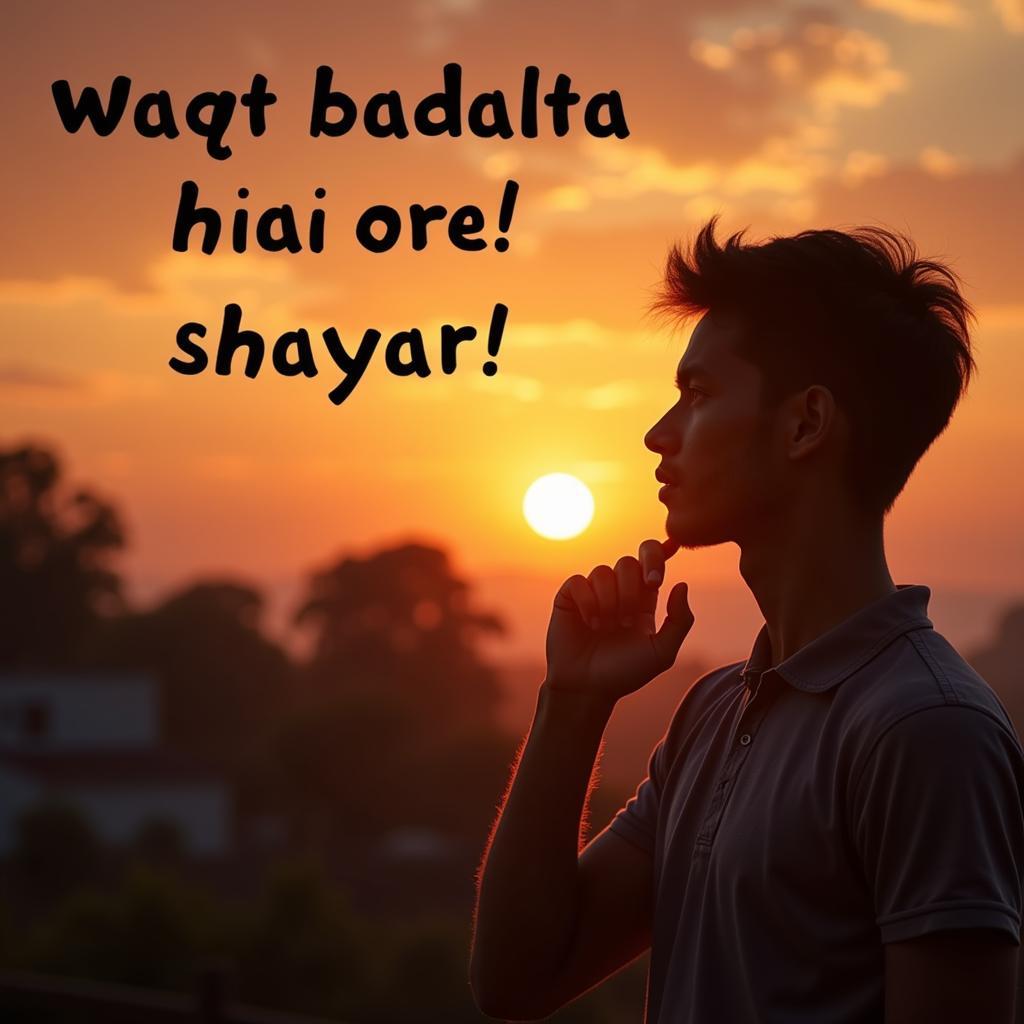 Reflection on Time Changes in Shayari