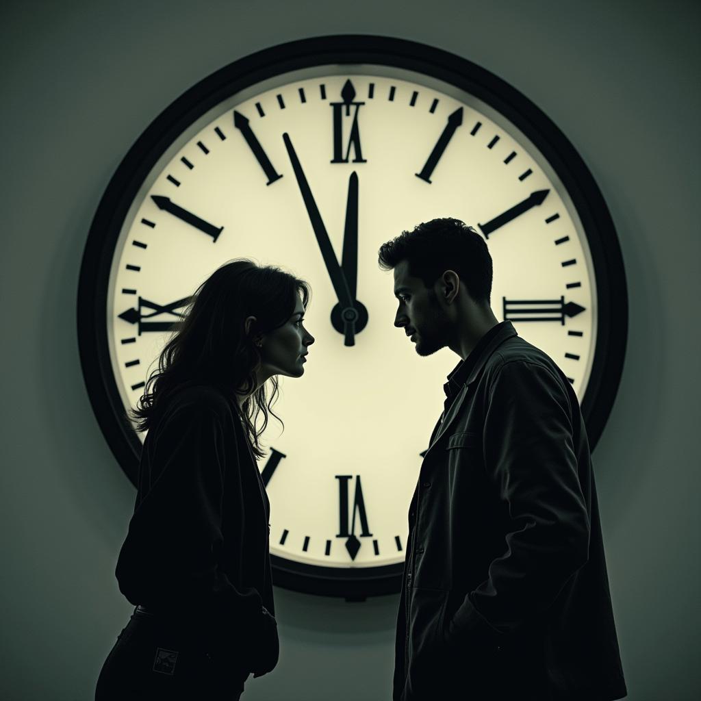 Lost Love and Time: A Visual Representation of Time Nahi Hai Shayari