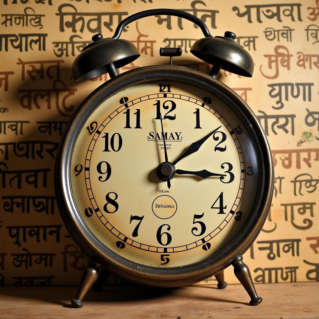 Time Shayari in Hindi - Clock Ticking