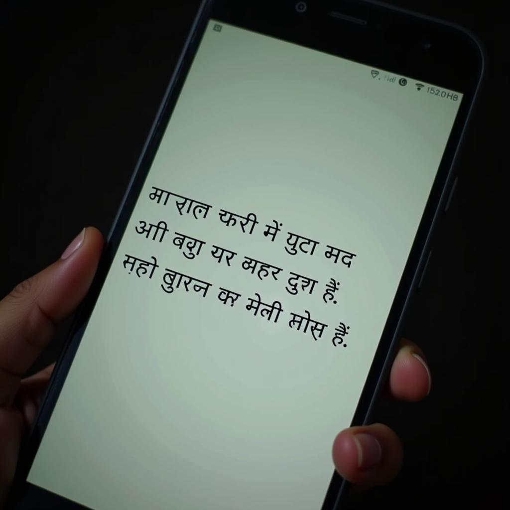 Example of Two Line Sad Shayari in Hindi