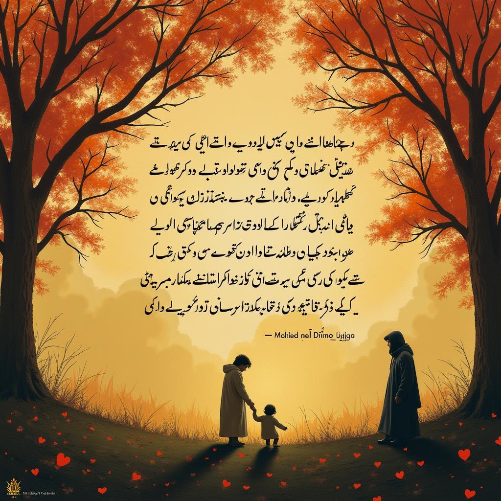 Themes of Love and Loss in Urdu Poetry