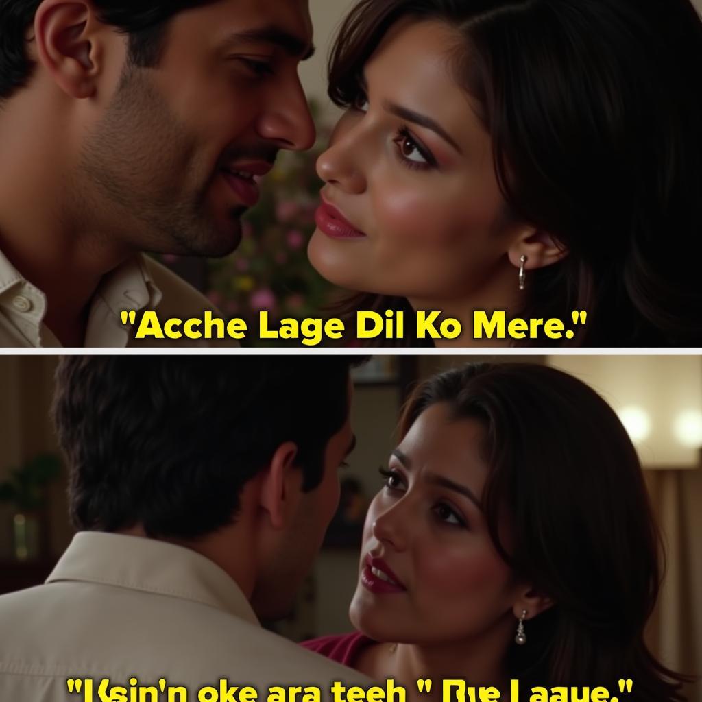 Romantic Scene from "Acche Lage Dil Ko Mere"