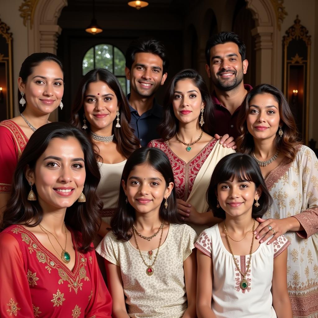 The Kapoor Family in Bade Achhe Lagte Hain 1