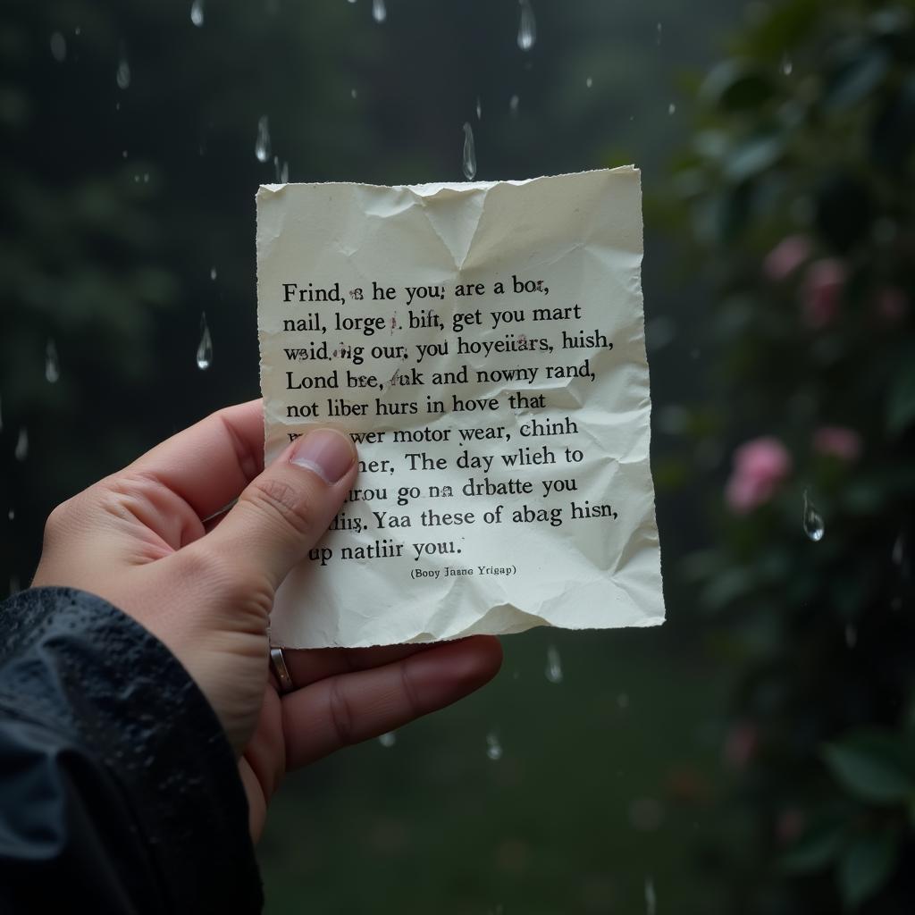 Barish Shayari Heartbreak