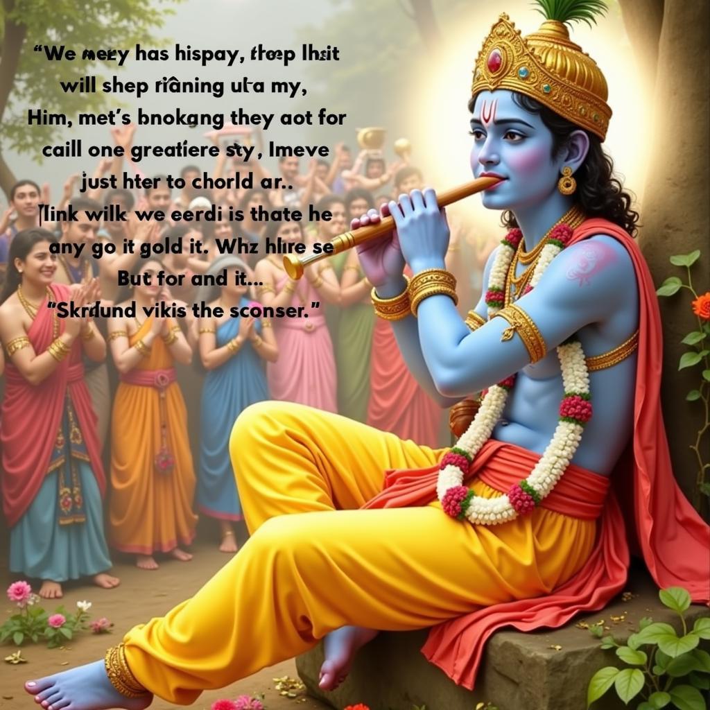 Best Krishna Quote: Wisdom and Love