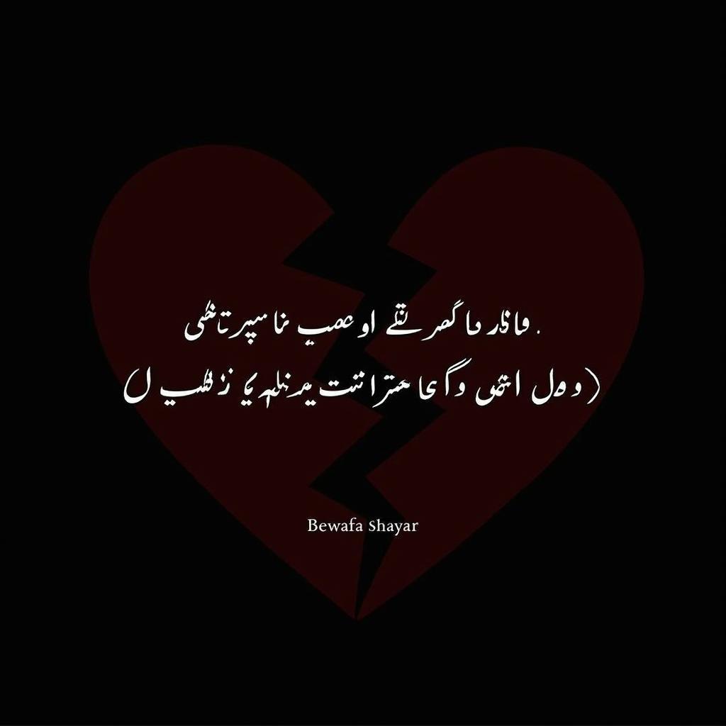 Quotes of Heartbreak: Bewafa Shayari and Betrayal