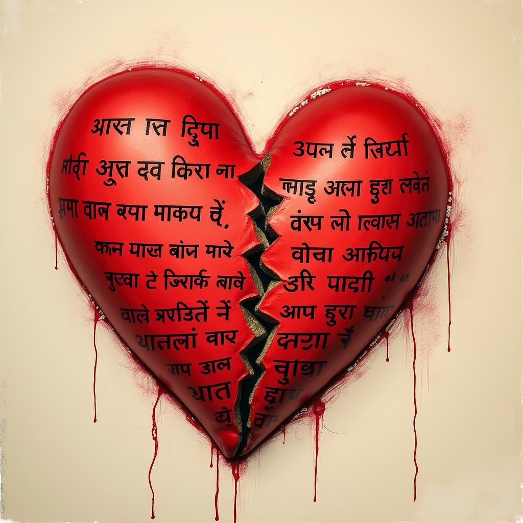 Broken Heart Hindi Quotes: Expressing Pain and Healing